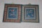 Pair of Chinese Framed Silk Panels