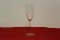 A Pink Glass Champagne Glass