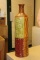 Marked Lyon Tall Pottery Bottle