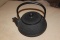 Signed Cast Iron Oriental Teapot