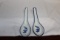 Set of 2 Blue and White Porcelain Spoon