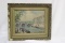 An Antique/Vintage Oil on Board