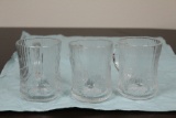 A Lot of 3 Glass Mug