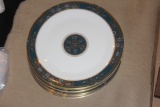 Set of 10 Royal Doulton Dinner Plates