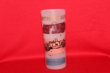 A Retro Frosted Glass Water Tumbler