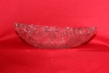 A Pressed Glass Display Bowl