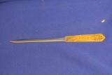 A Well Carved Letter Opener