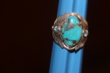 Sterling and Turquise Ring
