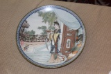 Artist Signed Porcelain Plate