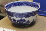 Antique Blue Willow Bowl