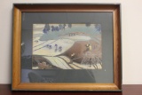 A Signed OHNO Bakufu Woodblock Print
