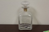 A Vintage Kosta Crystal Etched Decanter