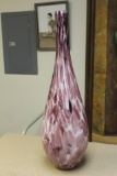 Large Art Glass Vase