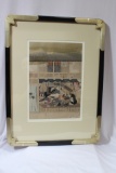A Woodblock Print by Tosa Mitsuoki