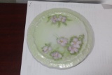 A Signed Porcelain Trivet