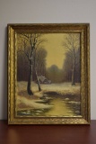 A 1934 Howard Melaney Oil on Canvas