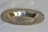 An Ornate Silverplated Dish