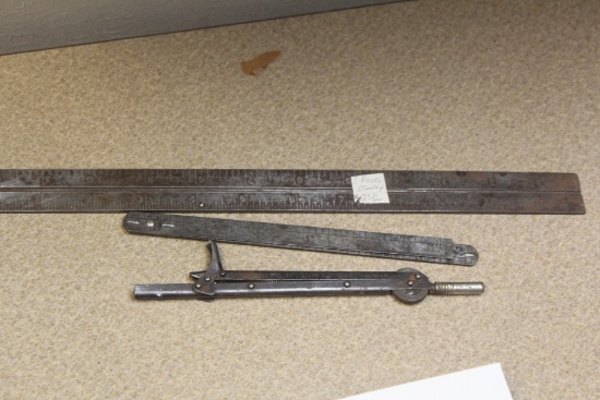 lot of 3 measuring tools