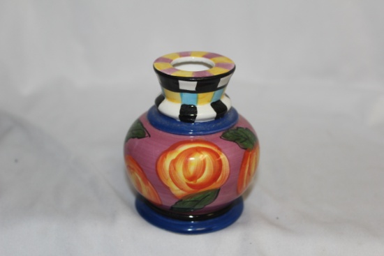 A Ceramic Candle Stick
