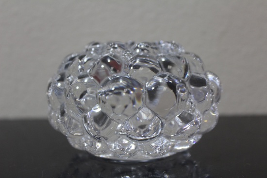 An Orrefors Candlestick