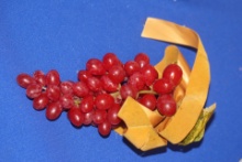 A Vintage Decorative Plastic Grape