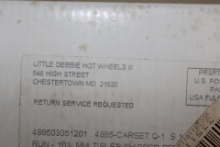 Little Debbie Hot Wheels