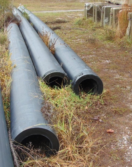 HDPE Pipe | DR7 | 16" OD-10-3/4" ID |  40' long | Qty 3