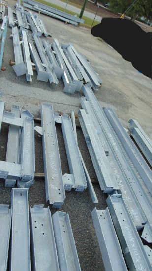 Galvanized Grating and beams from Mezzanine | Not complete