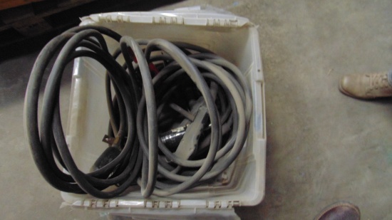 Misc box with Welding Leads