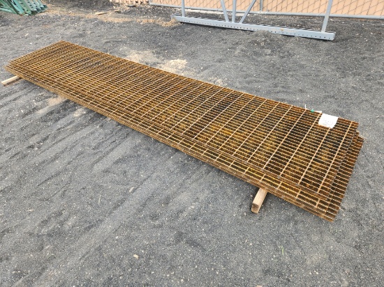 Steel Grating | 28-1/2"x12'x1" | 132 lbs | Qty 3