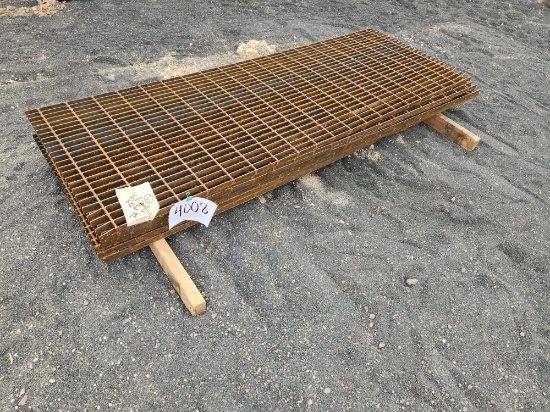 Steel Grating | 30"x79"x1" | 76 lbs | Qty 7