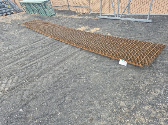 Steel Grating | 36"x20'x1" | 290 lbs | Qty 2