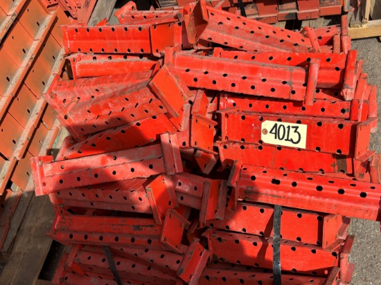 Speedrack Pallet Racking Bracket  | Orange | 14"x3"x1-1/2" | 5 lbs | Qty 81