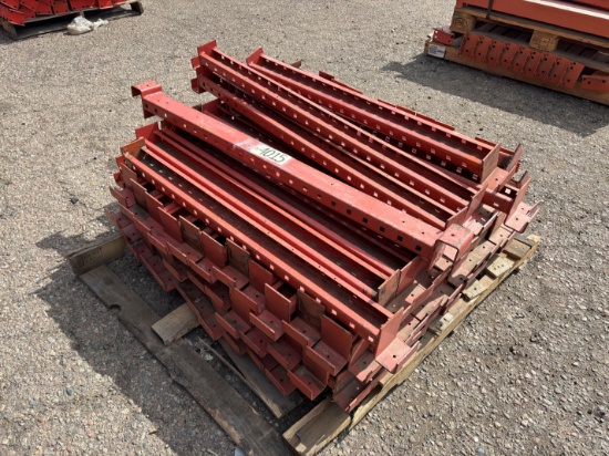 Speedrack Pallet Racking Crossbeam | Orange | 38-1/2" to 43.5"x3"x1-1/2" | 10 lbs | Qty 70