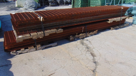 Steel Grating | Rusty | Assorted 1" Thick | 4800 lbs total | Qty 27