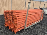 Teardrop Pallet Racking Beam| Orange | 8' 10