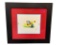 DISNEY GOOFY FULL COLOR BOOK ART CELL INK AND PAINT ON ACETATE WITH CERTIFICATE ON REVERSE