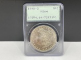 1898-O U.S. MORGAN SILVER DOLLAR PCGS MS64