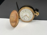 1905 ELGIN 15 JEWELS CLOSED FACE POCKET WATCH GRADE 299