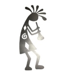 CUT METAL NATIVE AMERICAN DESIGN KOKOPELLI WALL ART