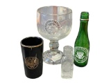 UNIVERSITY OF NEVADA AND SEAL OF THE PRESIDENT OF UNITED STATES COLLECTIBLE GLASSWARE