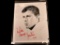 JERRY LEWIS AUTOGRAPHED BLACK AND WHITE PHOTOGRAPH FROM THE COLLECTION OF WILLIAM BROWER