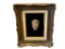 BOLIVIAN PRE-INKA BRONZE BOLA THROWING WEAPON MOUNTED TO FELT IN FRAME