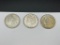 1921 AND TWO 1921-S U.S. MORGAN SILVER DOLLARS