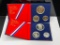 TWO U.S. 1976 BICENTENNIAL 40% SIL ER PROOF SETS