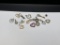 STERLING SILVER PENDANTS FEATURING VARIOUS DESIGNS AND SEVERAL HEART STYLES