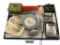 ANTIQUE AND VINTAGE COLLECTIBLES CAMEL LIGHTER, CLUB LIEBLING HARMONICA, YALE TOBACCO TIN, ETC