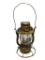 EARLY 1900'S DIETZ VESTA NAVY DECK STANDARD NAUTICAL MARITIME BRASS LANTERN WITH CLEAR GLASS GLOBE