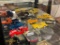 EIGHT DIE-CAST MODEL CARS IN 1:24 SCALE INCLUDING VIPER, CORVETTE, FORD COUPES AND OTHERS