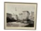 BLACK AND WHITE PHOTOGRAPH OF UNION SQUARE SAN FRANCISCO, CALIFORNIA 1911 SCENE FEATURING TROLLEY
